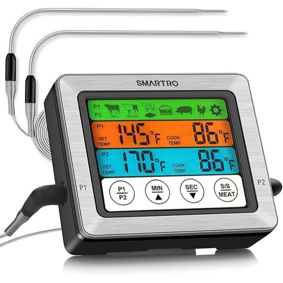 SMARTRO ST54 Dual Probe Digital Meat Thermometer