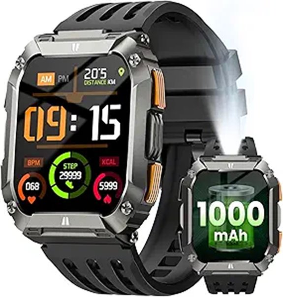 durable men s military watch