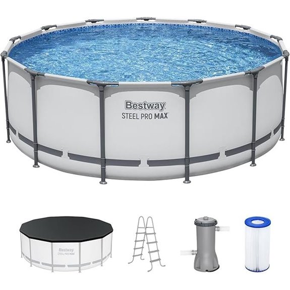 durable steel frame pool