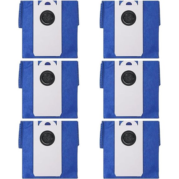 6 Pack Dust Bags for bObsweep UltraVision Vacuum