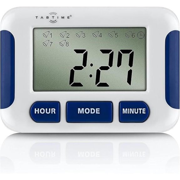 Pill Reminder with 8 Alarms and Tracker