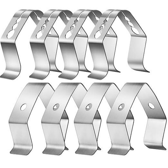 8 Pcs Universal Meat Thermometer Probe Holder Clips