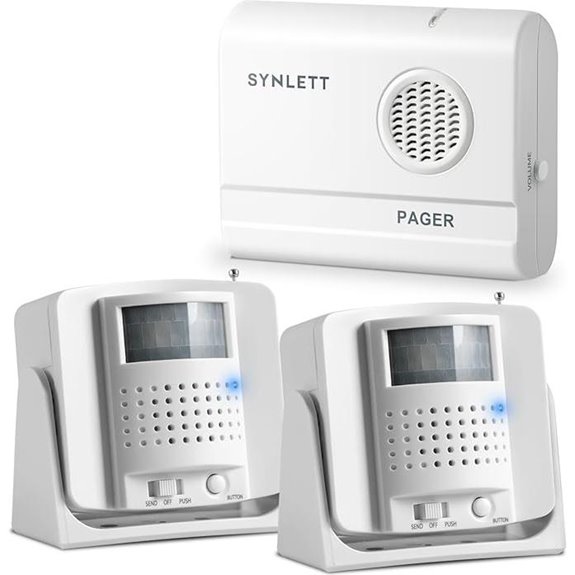 Bed Alarm with Wireless Motion Sensors for Elderly Monitoring