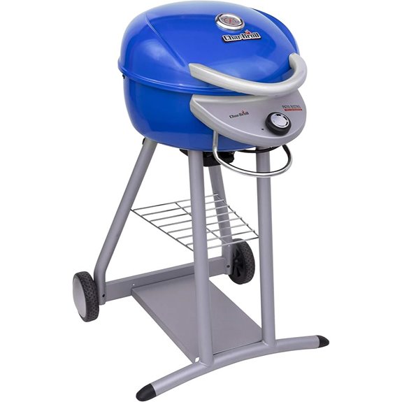 electric blue infrared grill