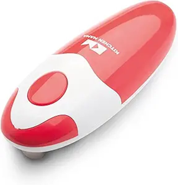 Kitchen Mama Auto Electric Can Opener (Red)