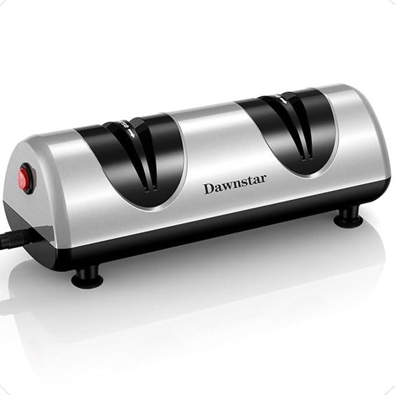 Electric Knife Sharpener with Dust Collection