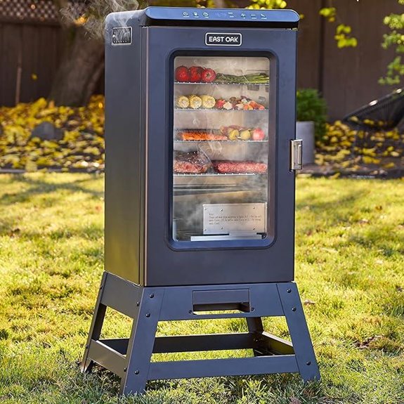 EAST OAK Ridgewood Pro Electric Smoker with Stand