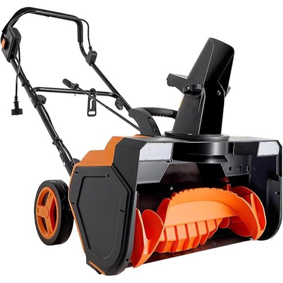 electric snow blower led