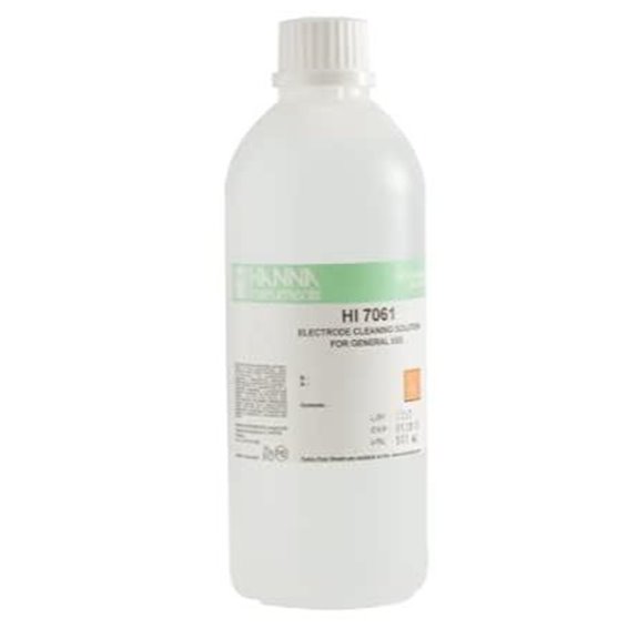 Hanna HI7061L Electrode Cleaning Solution (500mL)