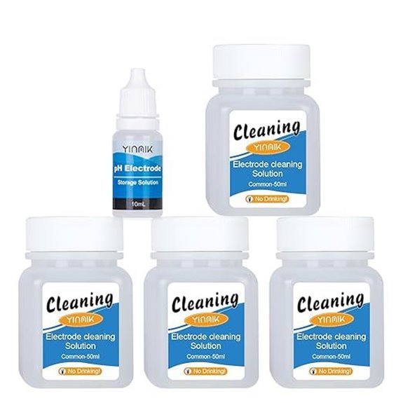 YINMIK pH Electrode Cleaning Solution (50ml x 4)
