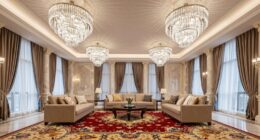 elegant high ceiling decor