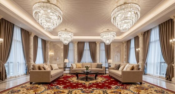 elegant high ceiling decor