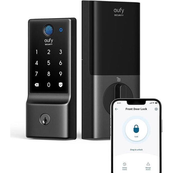 eufy Smart Lock C220 Fingerprint Keyless Door Lock