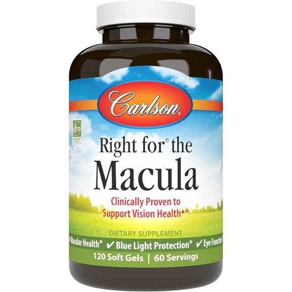 Carlson Macula Support Softgels for Eye Health