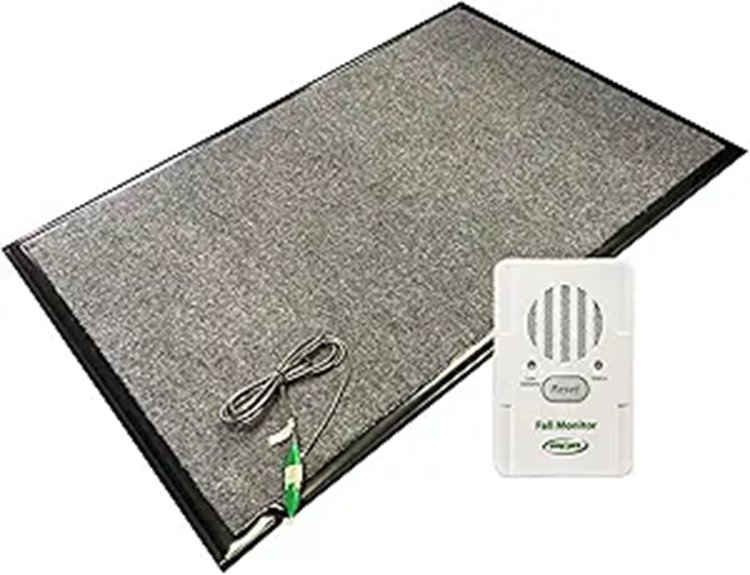 Smart Caregiver Fall Prevention Monitor with Floor Mat