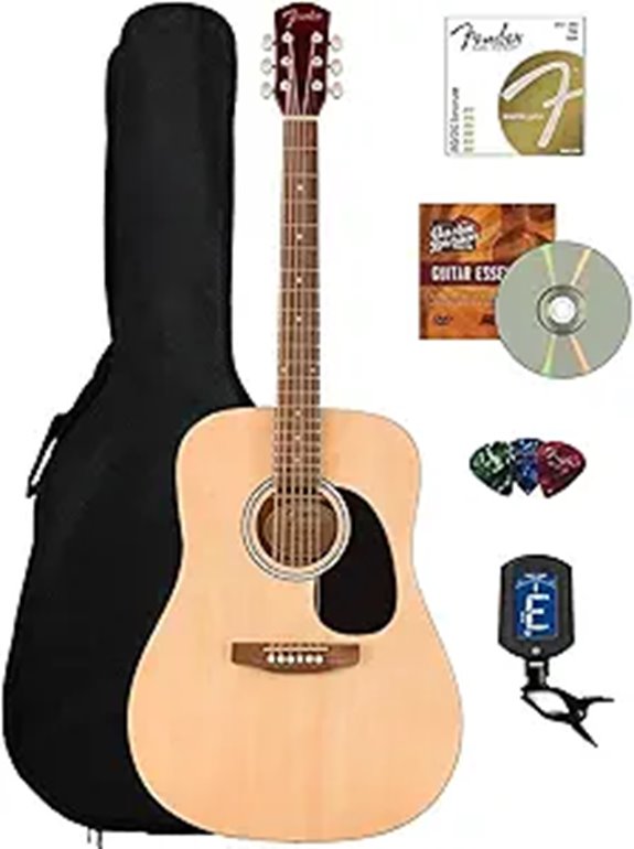 Fender Dreadnought Acoustic Guitar Bundle