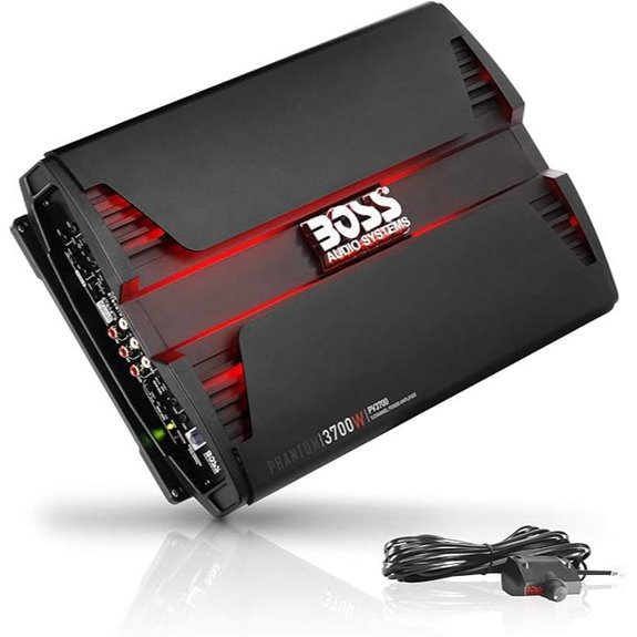 five channel car amplifier