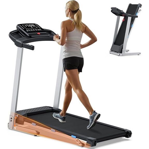 foldable bluetooth incline treadmill