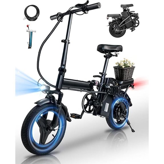 foldable electric bike 750w