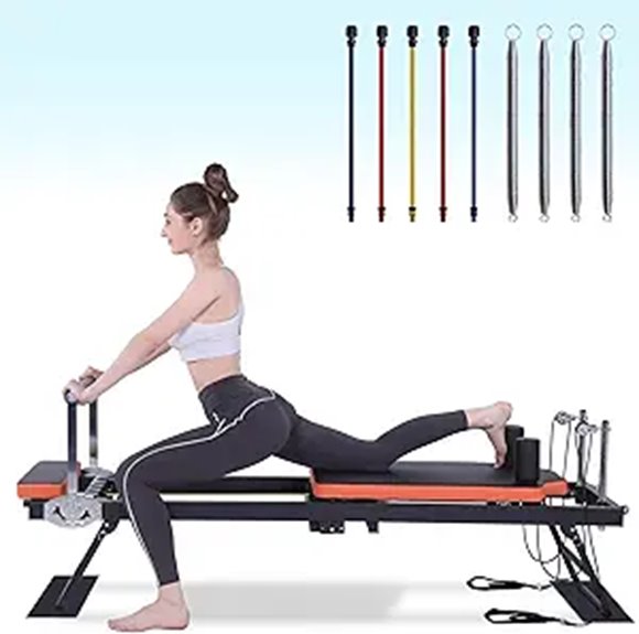 foldable pilates reformer equipment