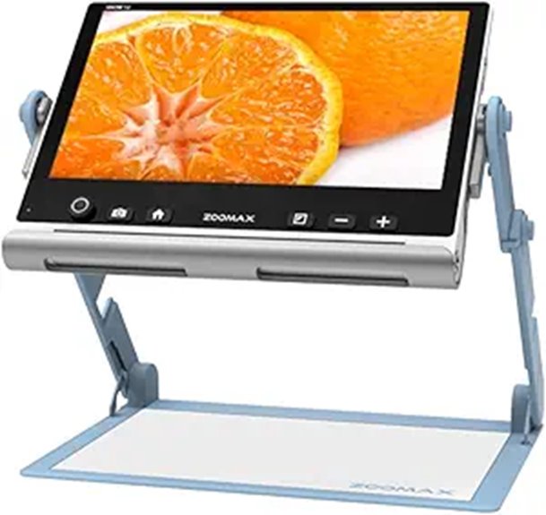 Zoomax 12 Foldable Video Magnifier with OCR