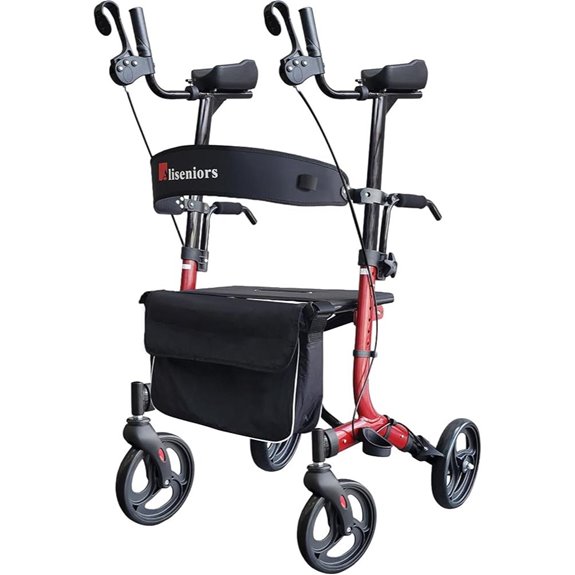 foldable walker with seat