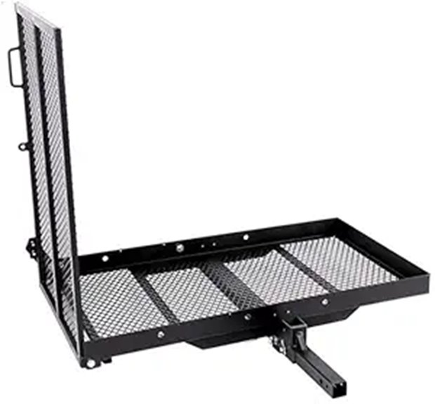 Trailer Hitch Folding Scooter Carrier Rack