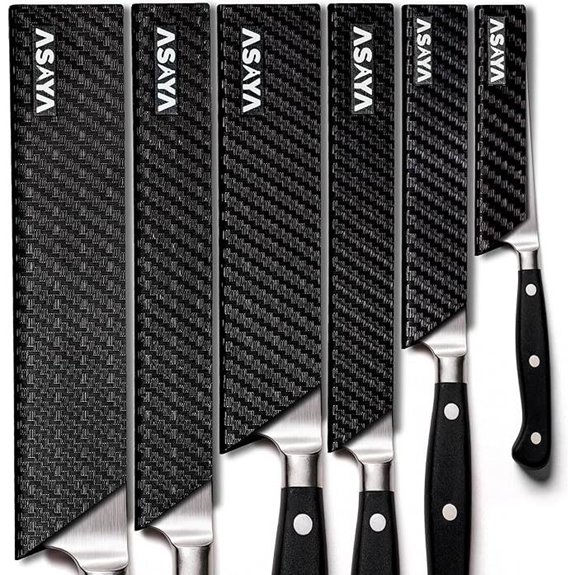 Asaya Knife Edge Guards 6-Pack Food Safe Non-Toxic
