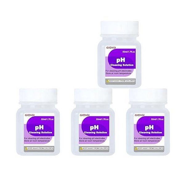 Electrode Cleaning Solution Set (4x50ml)