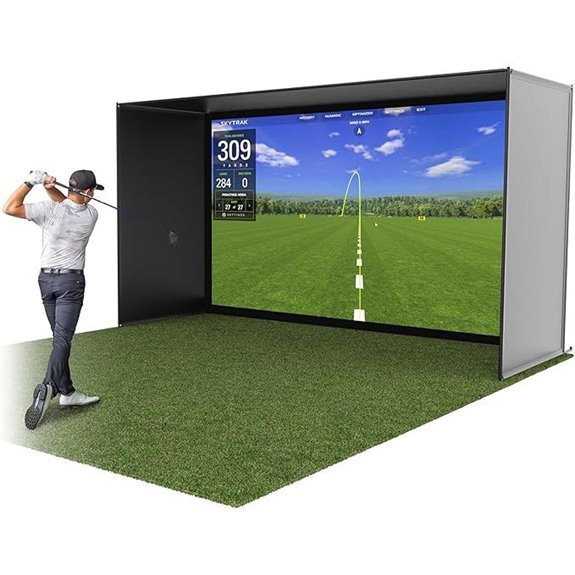 golf simulator enclosure nets