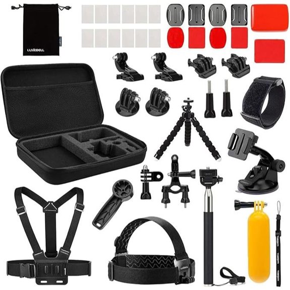 Luxebell Action Camera Accessory Kit for GoPro