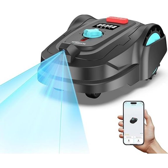 M800Plus GPS Cordless Robotic Lawn Mower with App