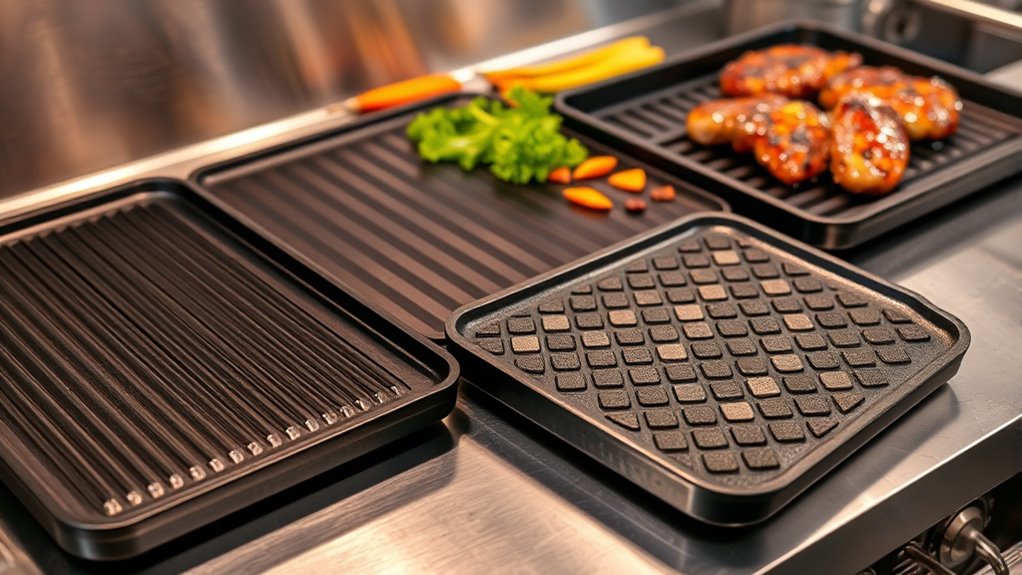 grill plate size durability