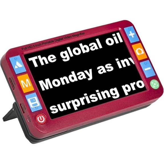 Portable Digital Video Magnifier with Handle