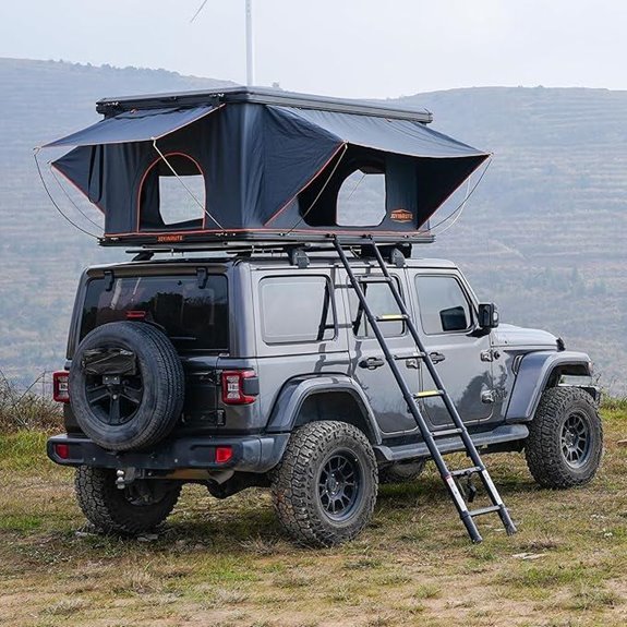 hard shell vehicle tent