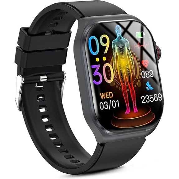 Health Smart Watch with Heart Rate & Sports Modes