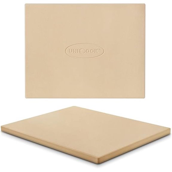 Unicook Heavy Duty Cordierite Pizza Stone 15x12 Inch