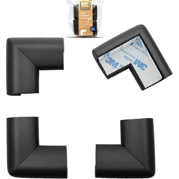 Roving Cove Heavy-Duty Baby Corner Protector (4 Pack)