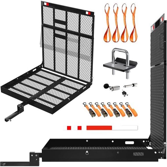 Mockins 40x40x4 Heavy Duty Trailer Hitch Cargo Carrier