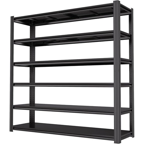 Heavy Duty 6-Tier Garage Shelving 3500 lbs Capacity