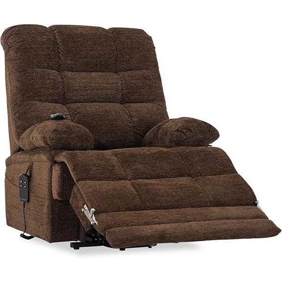 DYNOX 400 Lb Big & Tall Power Recliner Chair