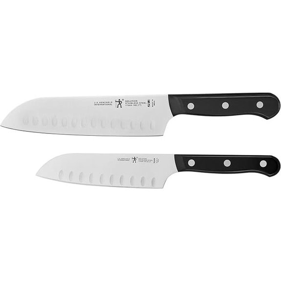 Henckels 2-Piece Knife Set with Santoku Knives