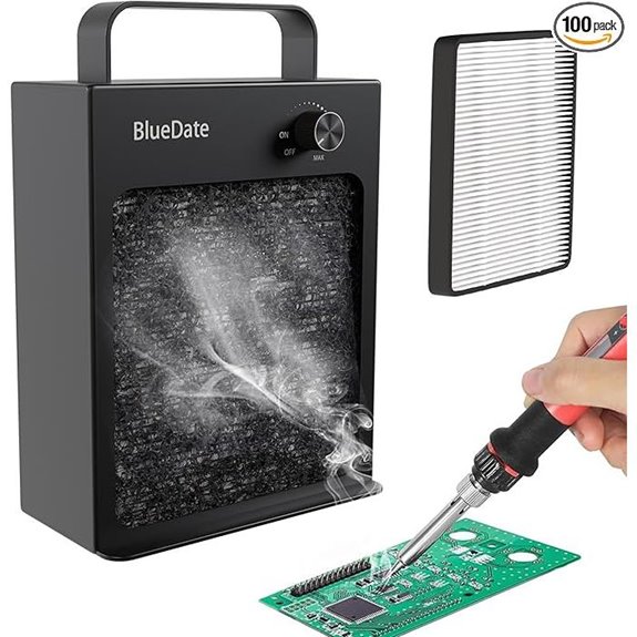 HEPA Solder Fume Extractor Fan for Soldering