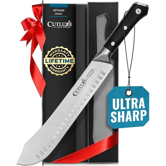 Cutluxe 10 High Carbon Carving Knife
