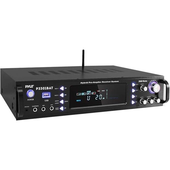 Pyle 3000W Bluetooth Home Stereo Amplifier System