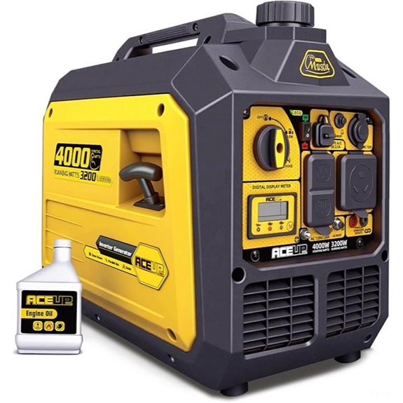 high power portable gas generator