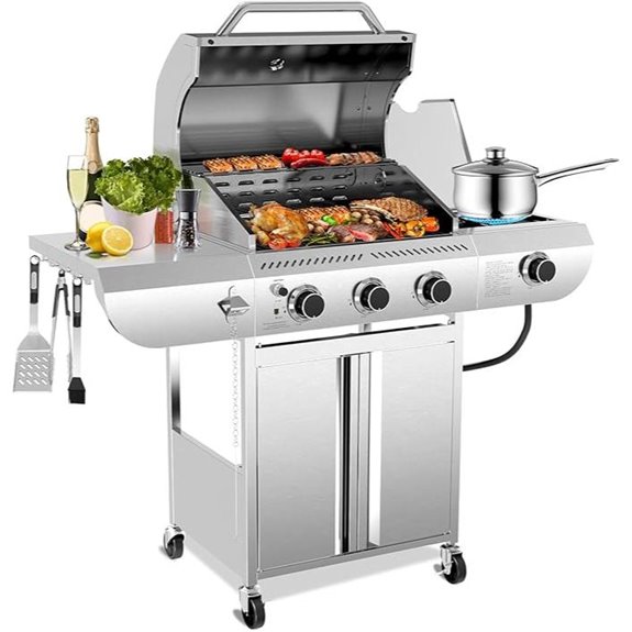 G31 Pro 34,000 BTU Gas Grill with Side Burner