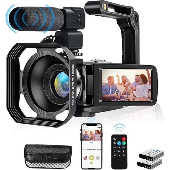 high resolution wifi vlogging camera