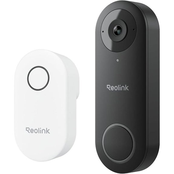 Reolink 2K WiFi Video Doorbell with Smart Detection