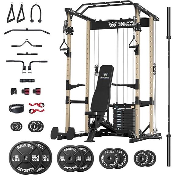 Major Fitness Drone1 Power Cage for Home Gym